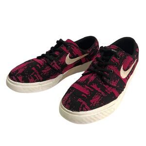Nike Stefan Janoski Premium Skateboarding Fuchsia Black Sneakers 5Y